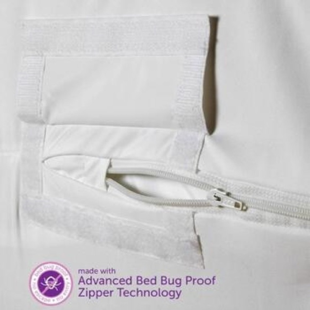 Allerease Allergy & Bedbug Protection Zippered Mattress Protector Full Size - Picture 10 of 12